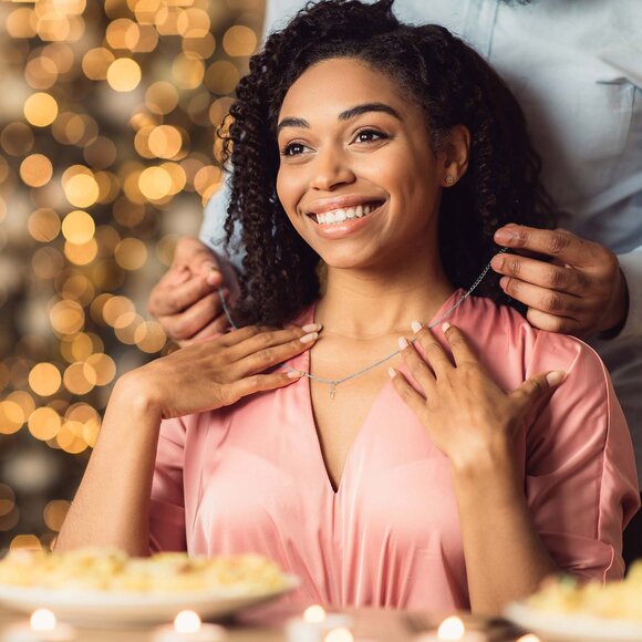 10k Solid Gold Ankh Pendant - Egyptian Symbolic Cross Jewelry Gifts for Her - Picture 2 of 6